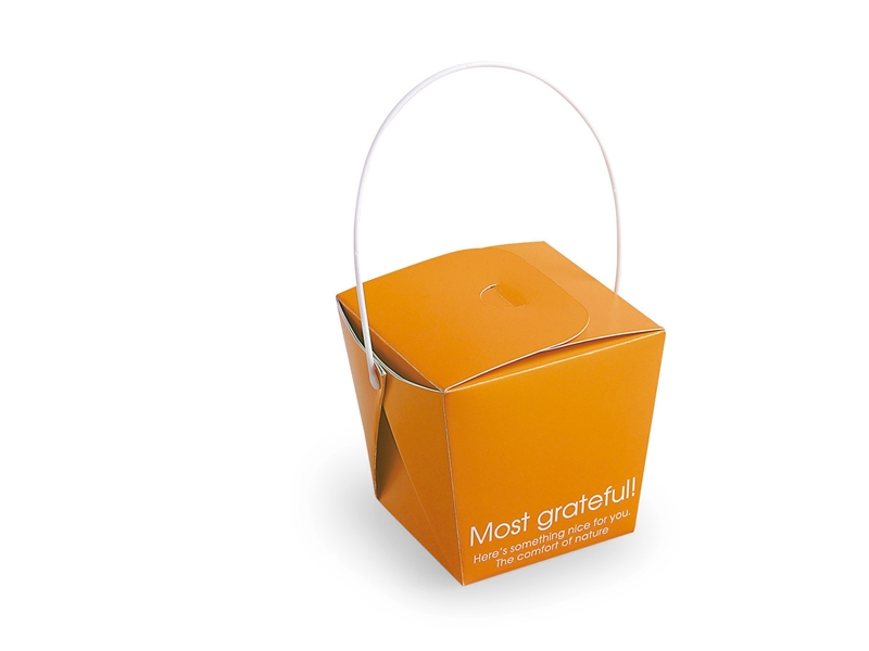 フードペール（オレンジ） KS6100 300枚 (20枚x15)／ケース 弁当箱、水筒