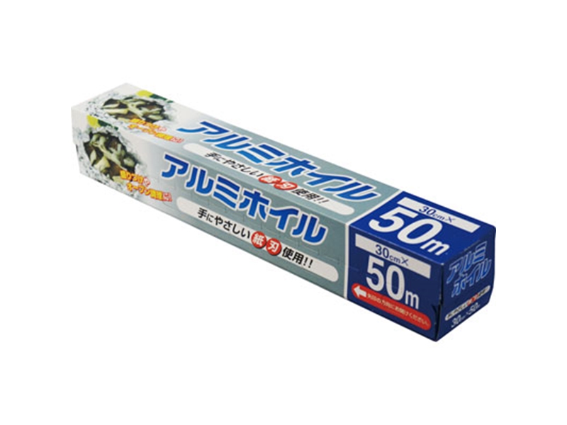 業務用アルミホイル　３０ｃｍＸ５０ｍ　紙刃