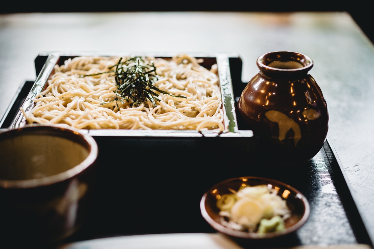 蕎麦　そば　ざるそば